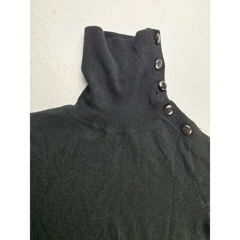 Club Monaco 100 Merino Wool Turtleneck Sweater Size XS